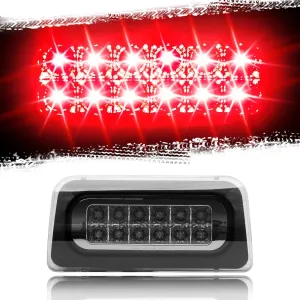 BASIKER 3rd Third Brake Light Tail Lights fit for 1994-2004 Chevy s10 S-10 GMC Sonoma Regular Cab or Crew Cab (Smoking Housing Red light)