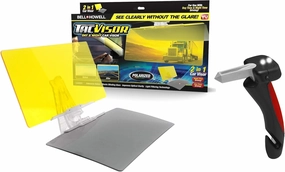 Bell   Howell TACVISOR   Car Cane Auto Handle, Anti-Glare and Polarized HD Sun Guard Anti-UV Windshield Includes All-in-One Portable Vehicle Support Grab Bar for Safe Driving As Seen On TV