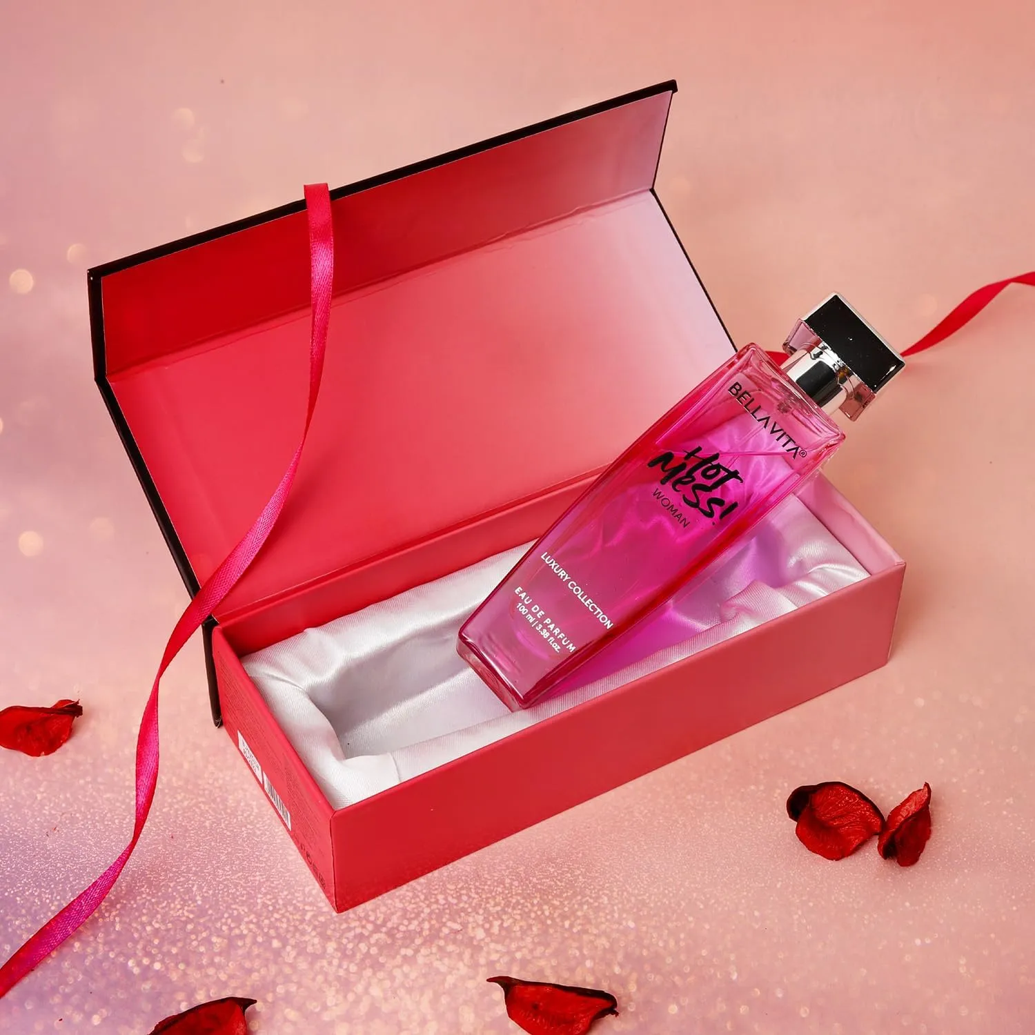 BellaVita Luxury Hot Mess Perfumes for women (100ml) | Luxury Eau De Perfume for Women | Notes of Citrus, Mandarin, Passion Fruit, Floral & Fruity | Premium French Floral Perfume for Women