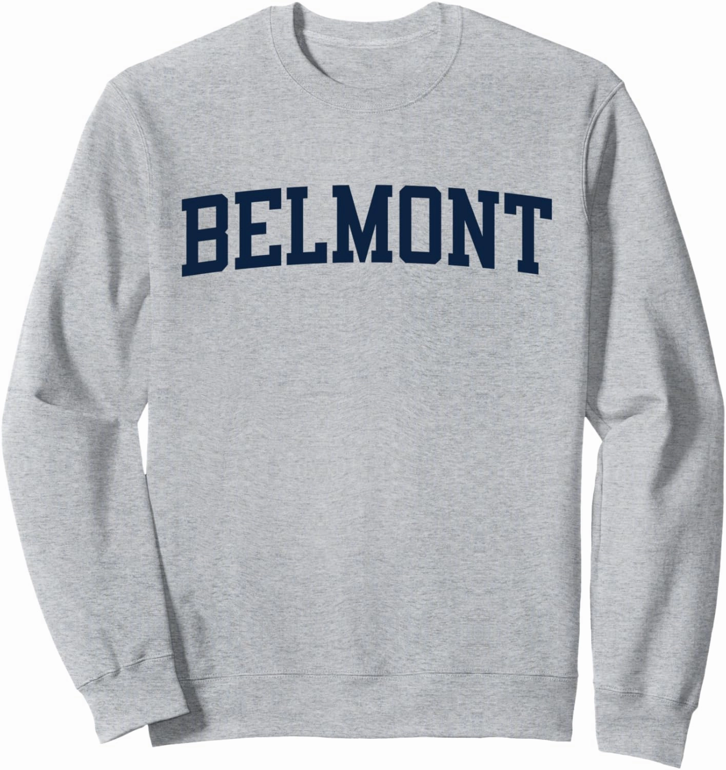 Belmont California Collegiate Style Varsity Block Letter Sweatshirt