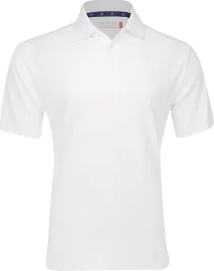 Ben Hogan Men's Mini Ottoman Textured Polo - Bright White MD