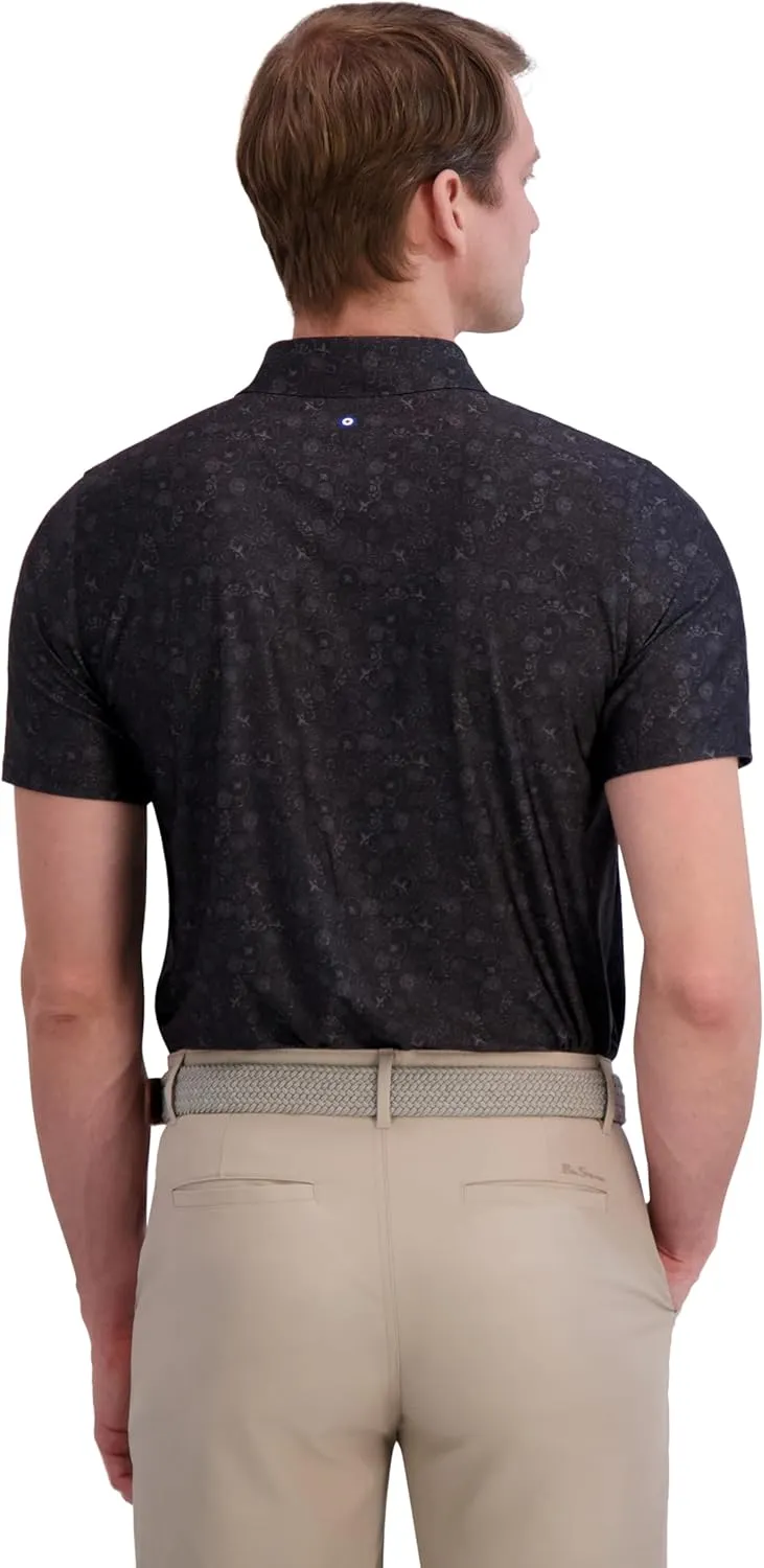 Ben Sherman Men's Performance Stetch Golf Shirts– Extra Soft Fabric, Moisture-Wicking, Odor Resistant