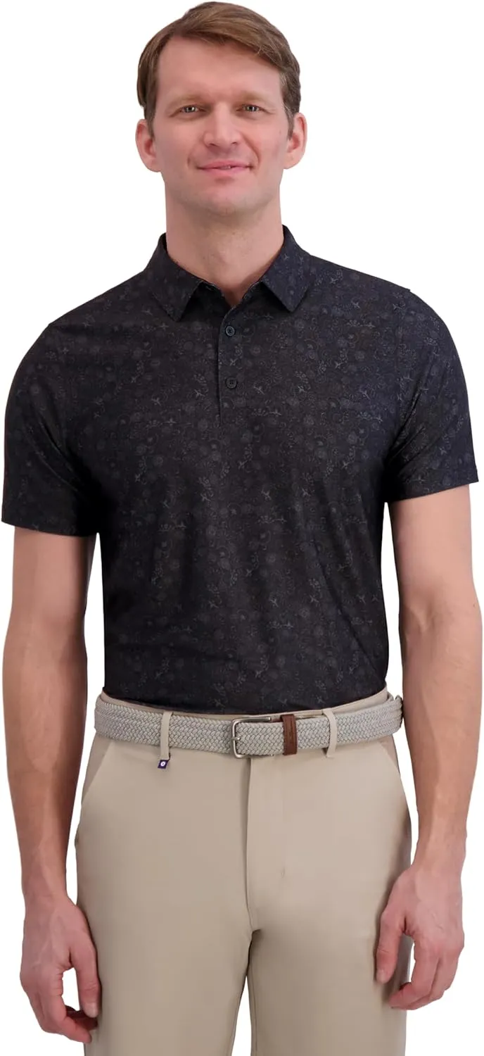 Ben Sherman Men's Performance Stetch Golf Shirts– Extra Soft Fabric, Moisture-Wicking, Odor Resistant