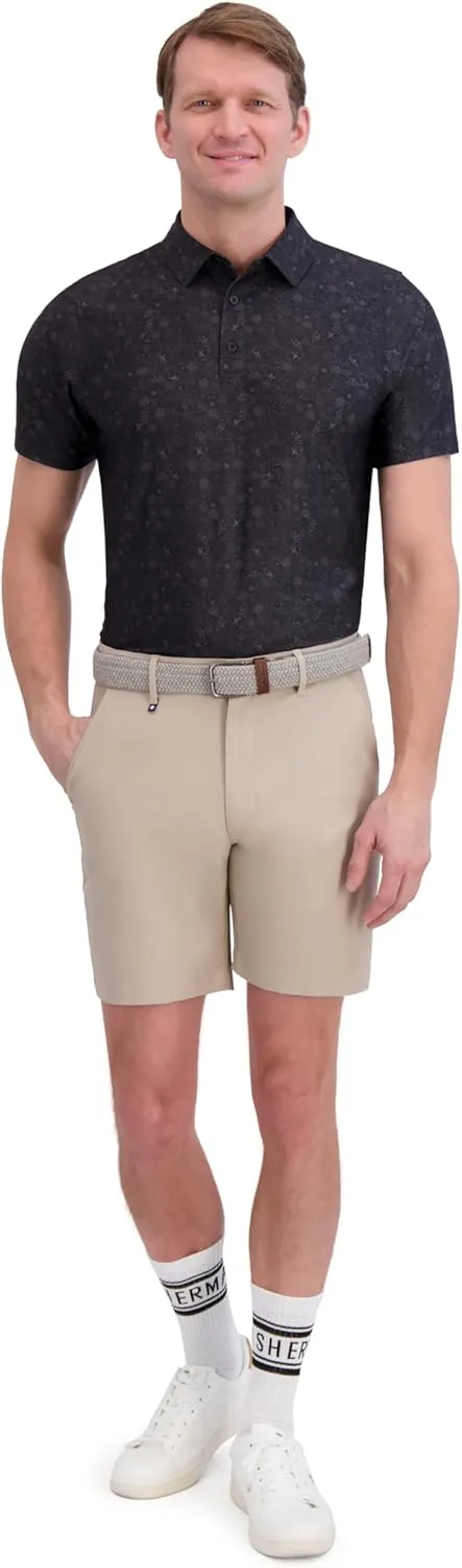 Ben Sherman Men's Performance Stetch Golf Shirts– Extra Soft Fabric, Moisture-Wicking, Odor Resistant