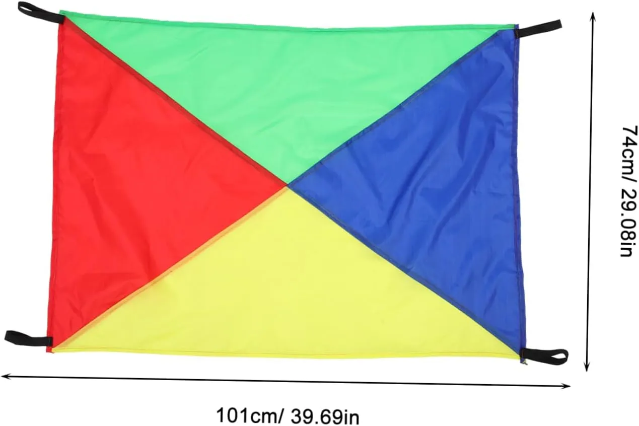 BESPORTBLE Rainbow Balloon Umbrella for Sensory Integration Training Fitness Includes Cloth Colorful Balls Promotes