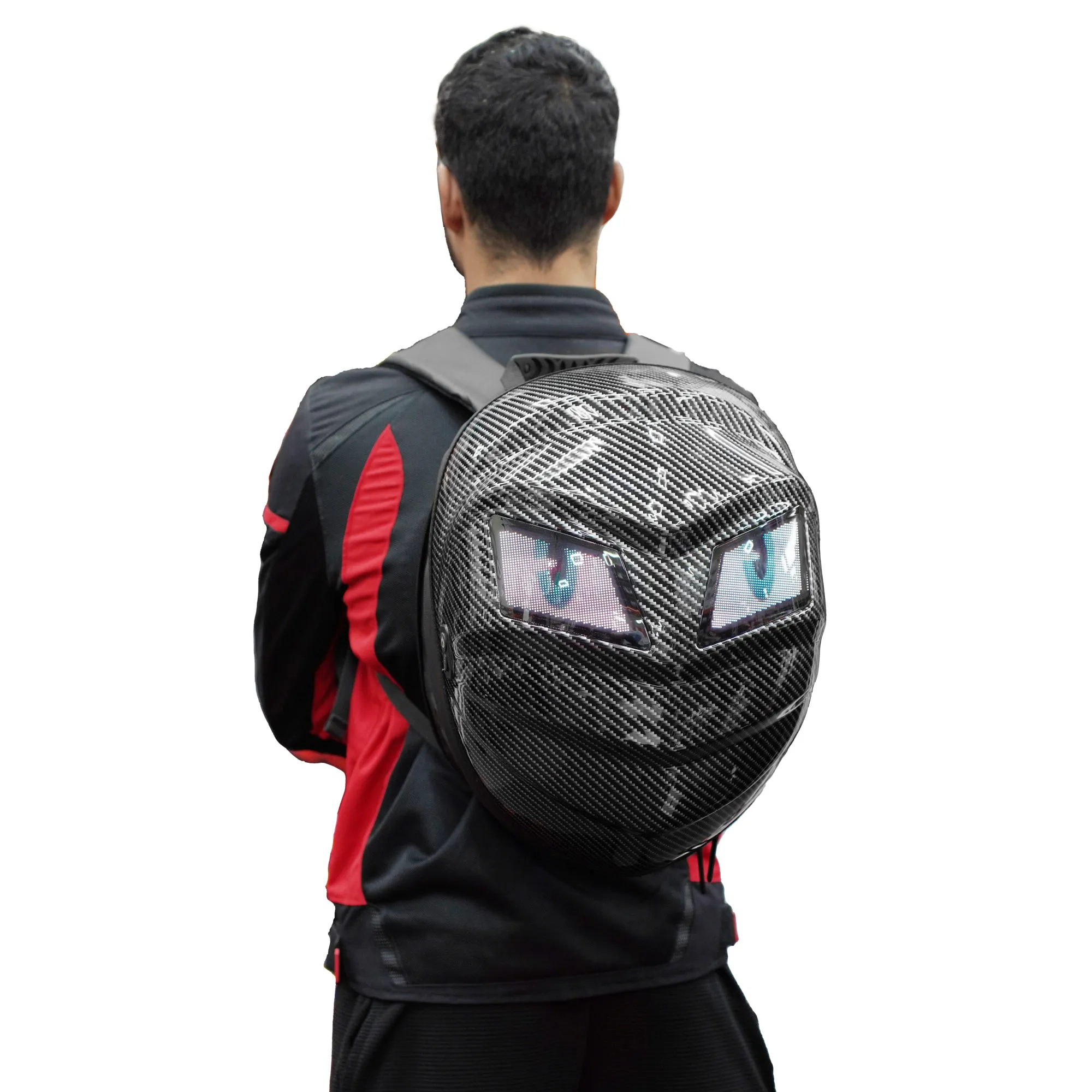 Black Knight LED Motorcycle Backpack with App Control - 708794