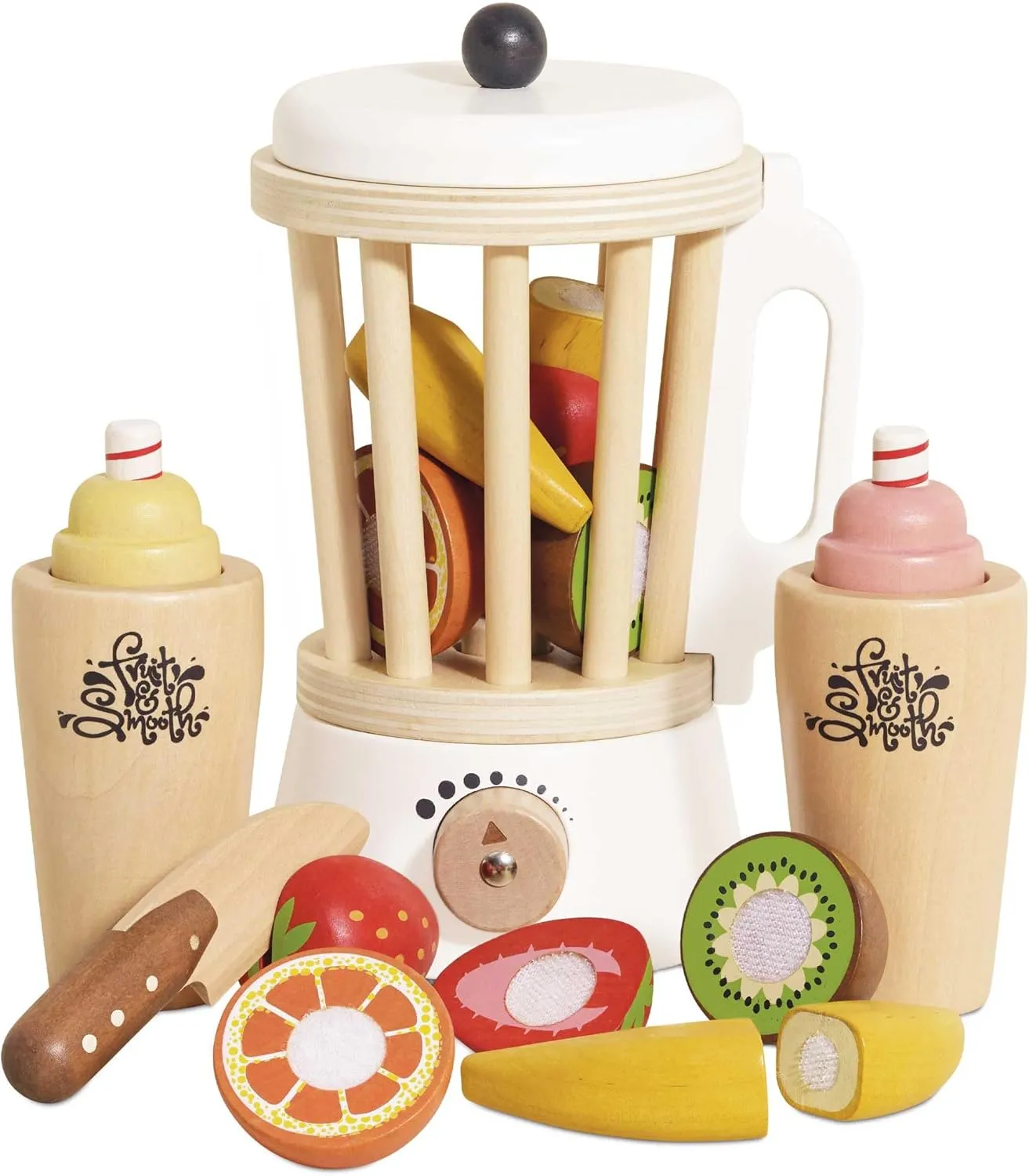 Blender & Wooden Fruit Set Premium Wooden Toys for Kids Ages 3 Years & Up - Le Toy Van