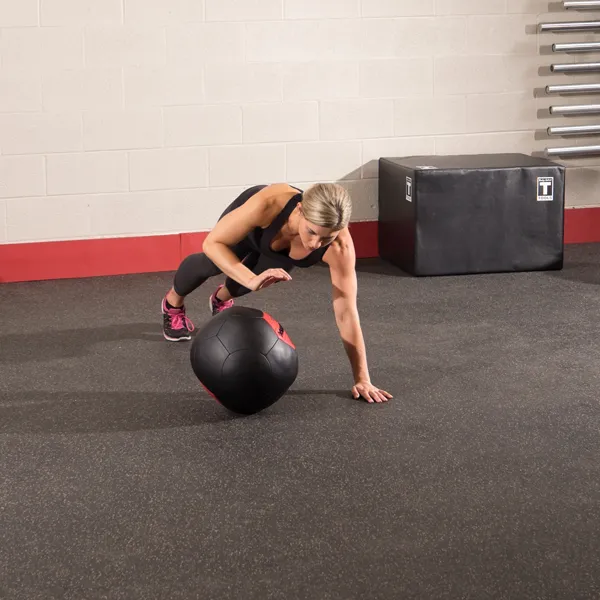 Body Solid Tools Soft Medicine Ball - 14" Diameter Wall Ball