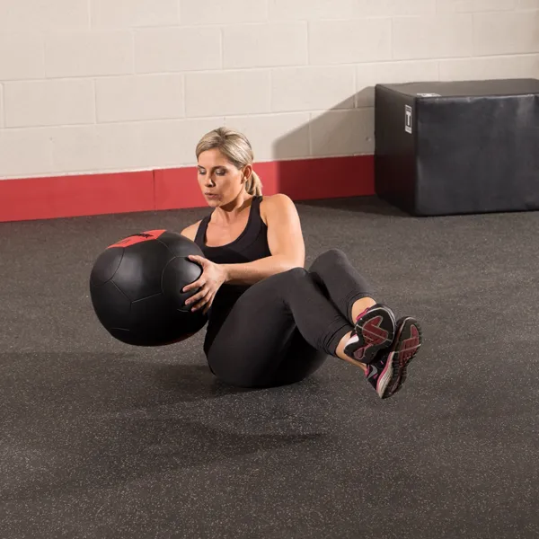 Body Solid Tools Soft Medicine Ball - 14" Diameter Wall Ball