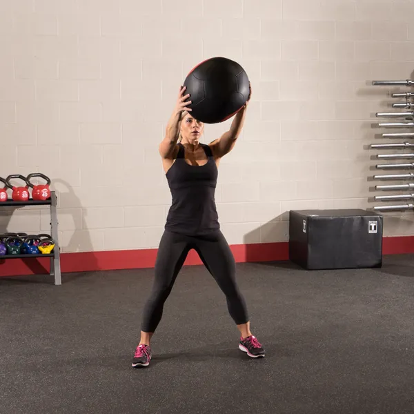 Body Solid Tools Soft Medicine Ball - 14" Diameter Wall Ball