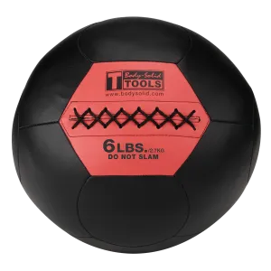 Body Solid Tools Soft Medicine Ball - 14" Diameter Wall Ball
