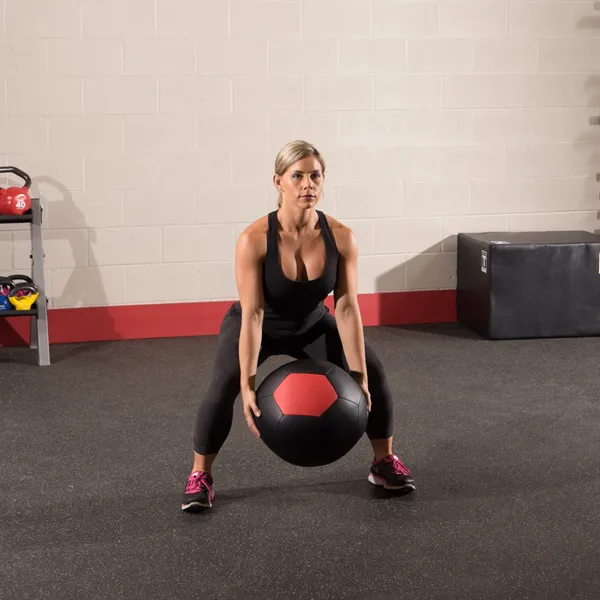 Body Solid Tools Soft Medicine Ball - 14" Diameter Wall Ball