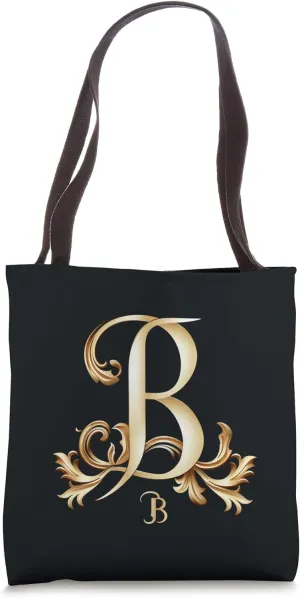 Boho Chic Floral Wreath Latter M Cute Pastel Tote Bag