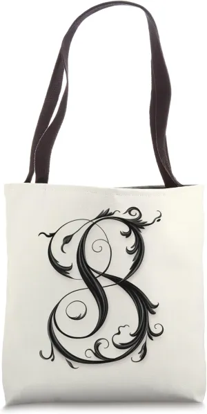 Boho Chic Floral Wreath Latter M Cute Pastel Tote Bag
