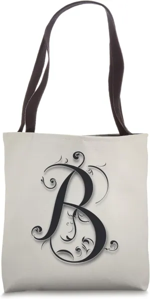 Boho Chic Floral Wreath Latter M Cute Pastel Tote Bag