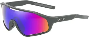 Bolle Shifter 55MM Shield Wrap Around Sunglasses for Men for Women   BUNDLE With Designer iWear Complimentary Eyewear Kit