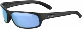 bollé Anaconda 64MM Wrap Around Sunglasses for Men   BUNDLE With Designer iWear Complimentary Eyewear Kit