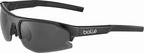 bollé BS004003 Bolt 2.0 S Rectangular Sunglasses, Black Shiny - TNS
