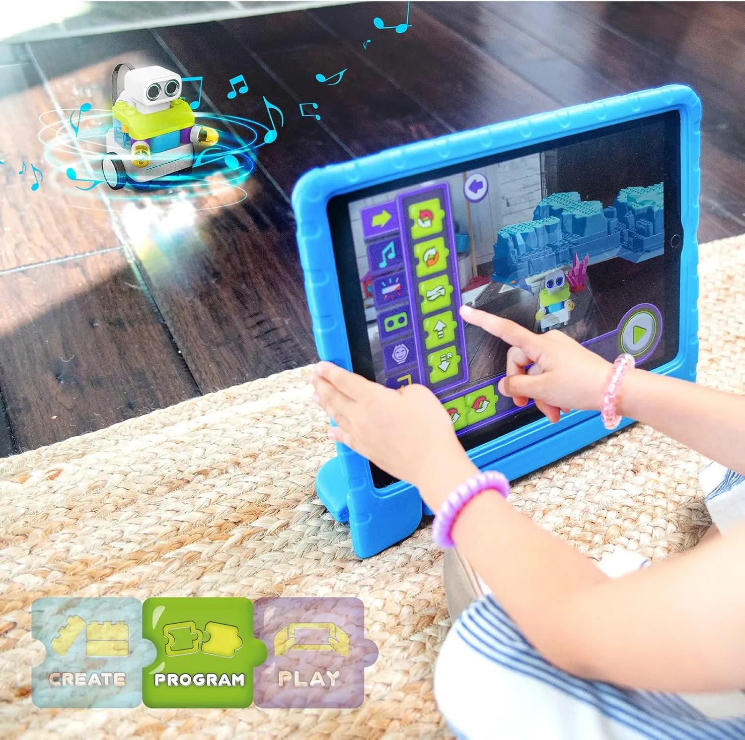 BOTZEES Classic Plus Coding Robots for Kids, Remote Control Robot, 8 in 1 AR STEM Toys for 4  Years Old Kids (APP Based, iOS, Android and Kindle Fire Compatible)