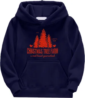 Boys Girls Long Sleeve Hoodie Sweatshirts Kids Christmas Funny Graphic Sweater Oversized Hooded Pullover Tops Outfit