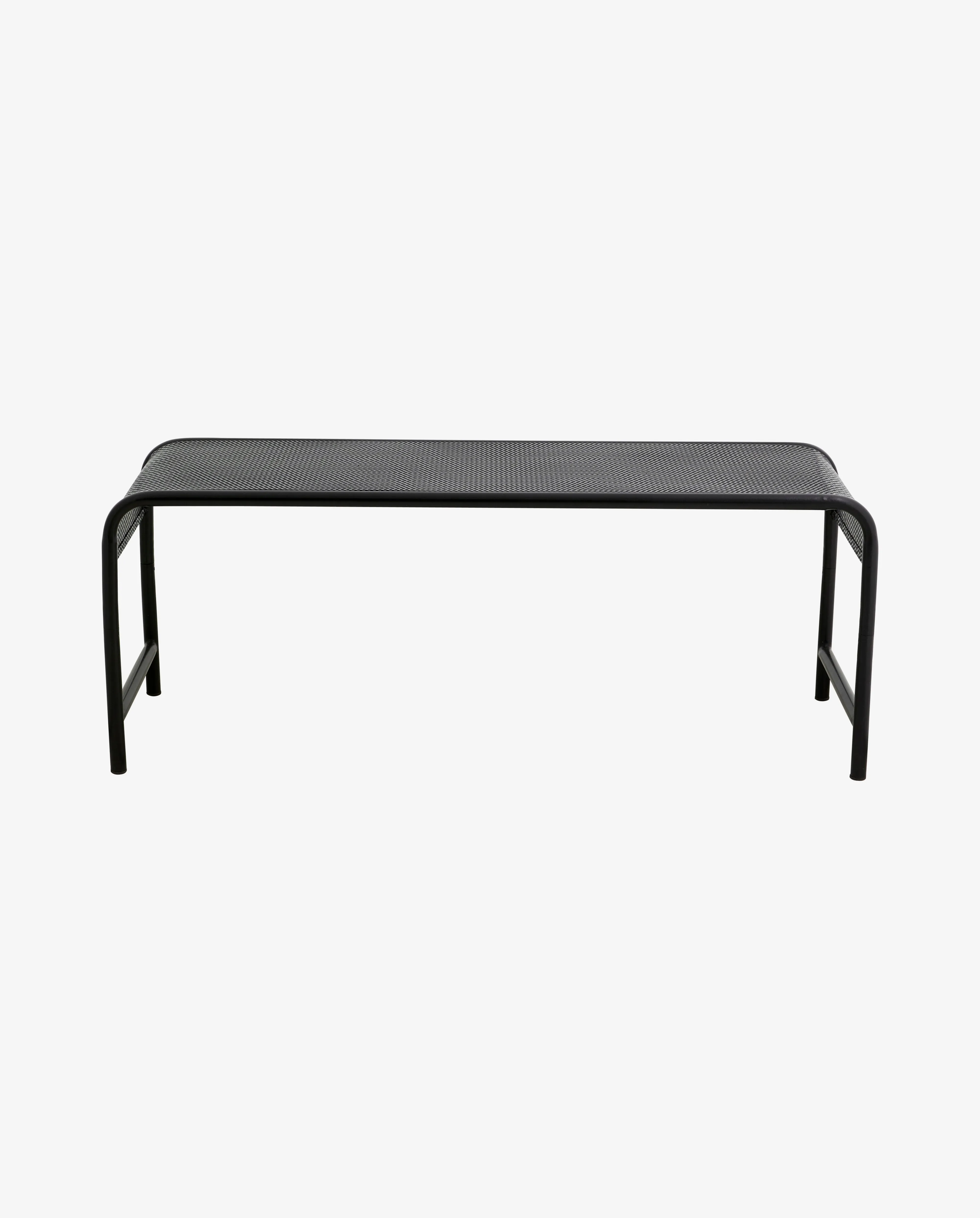 BRENTA outdoor bench - black