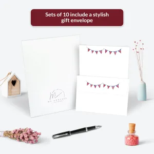 British Bunting Letter Writing Set