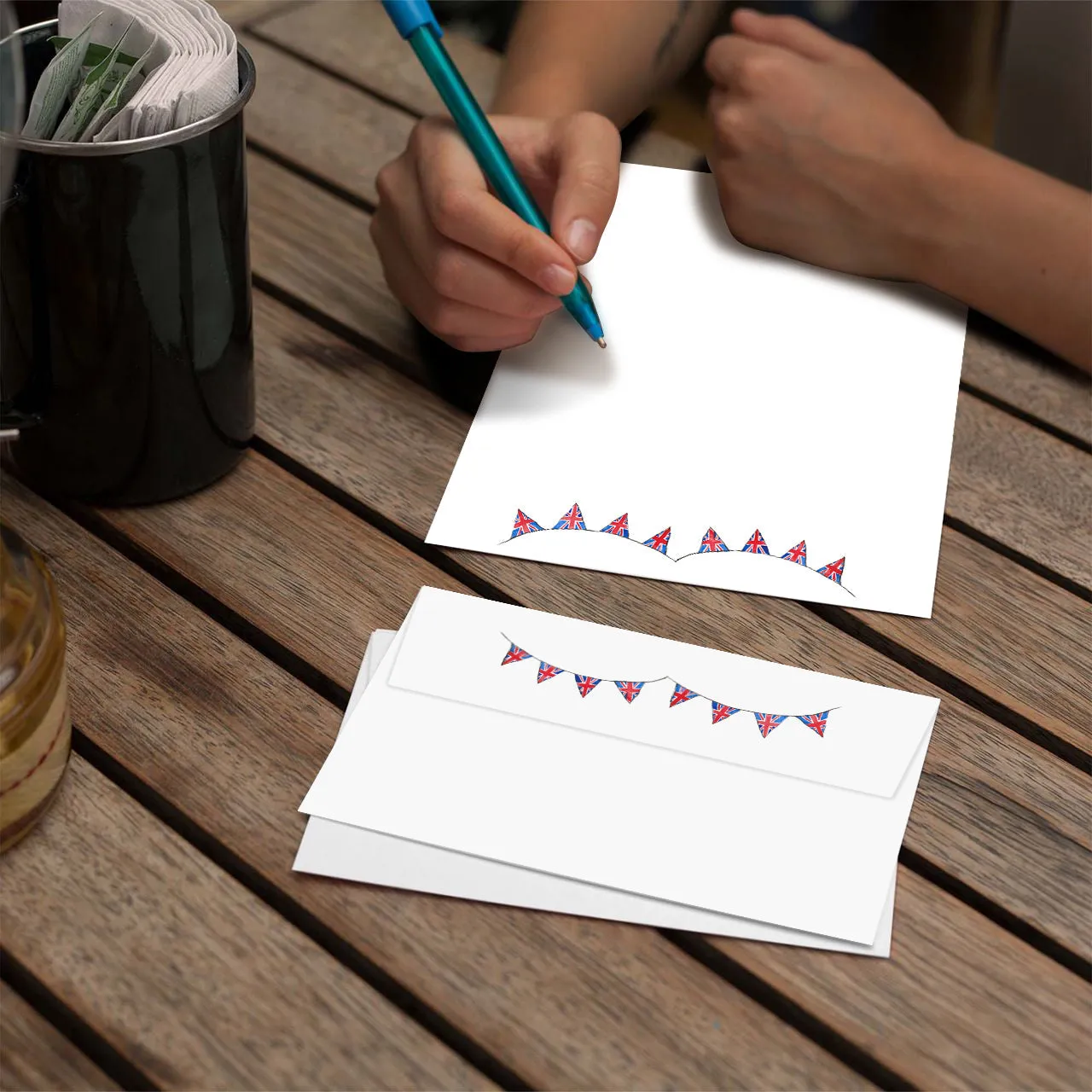 British Bunting Letter Writing Set