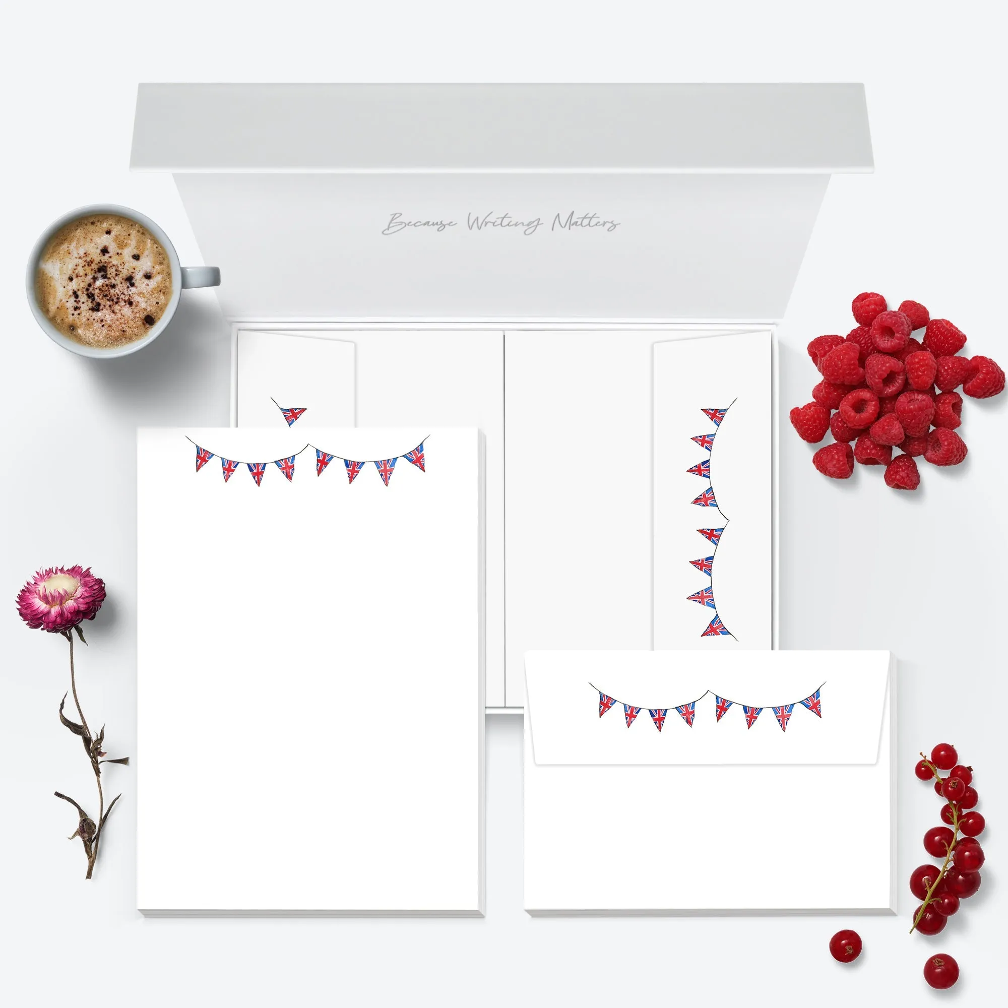 British Bunting Letter Writing Set
