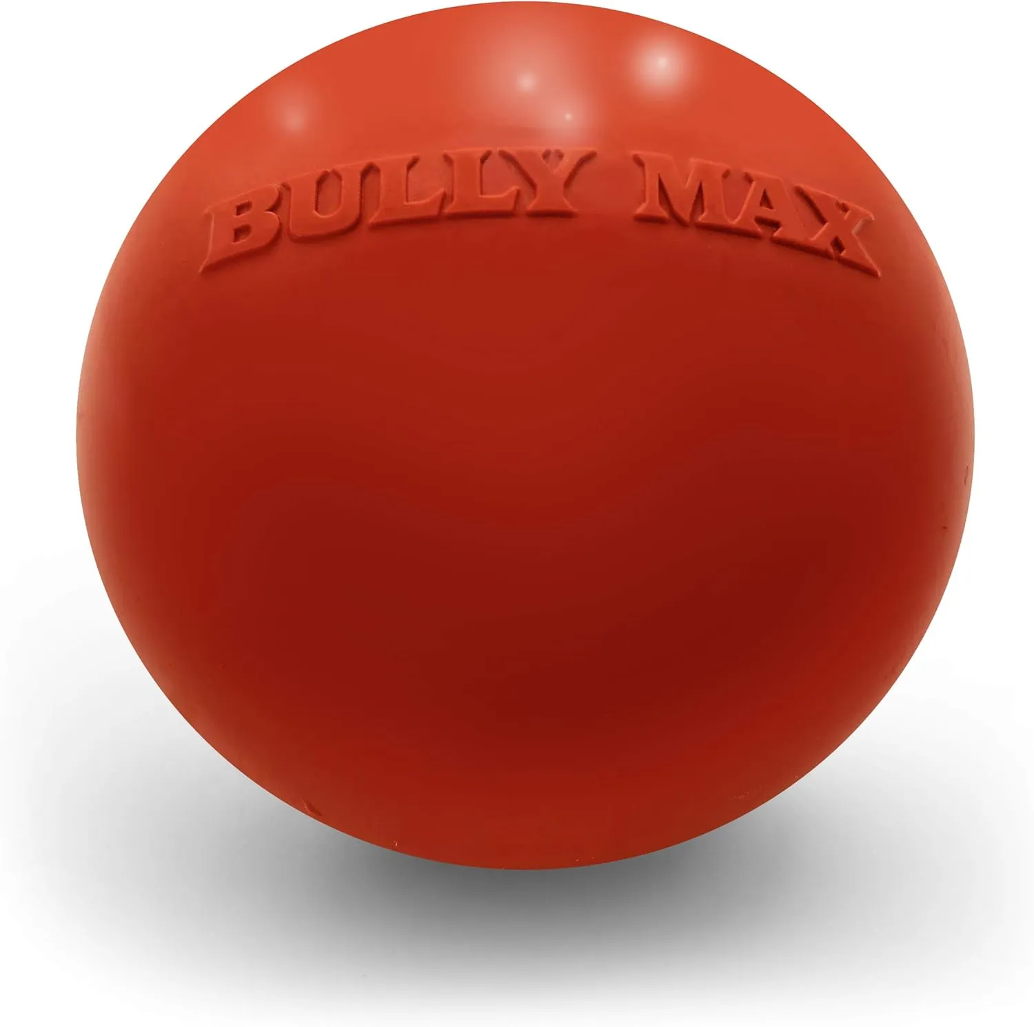Bully Max Indestructible Dog Ball Toy for Aggressive Chewers - Dog Chew Toy for Puppy, Adult, Small, Medium & Large Dogs - Durable Balls for Dogs to Fetch for Indoor & Outdoor - Guaranteed to Last