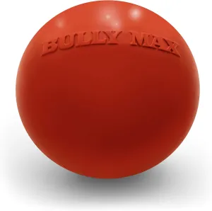 Bully Max Indestructible Dog Ball Toy for Aggressive Chewers - Dog Chew Toy for Puppy, Adult, Small, Medium & Large Dogs - Durable Balls for Dogs to Fetch for Indoor & Outdoor - Guaranteed to Last