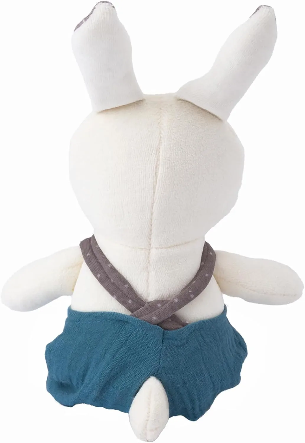 Bunny Stuffed Animal Organic Cotton Baby Plush Toys, 9" Plush Bunny Soft Cuddly Toy for Babies and Toddlers