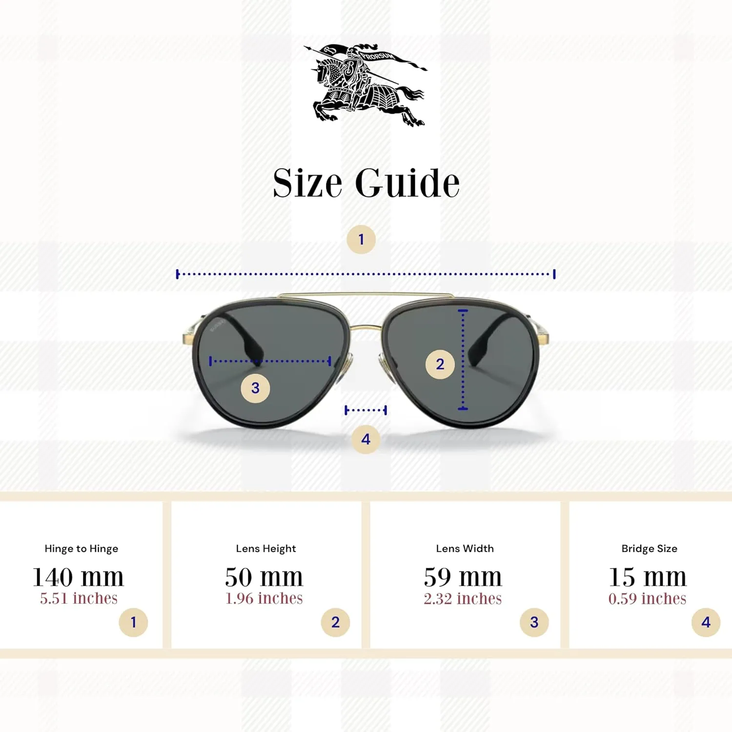 BURBERRY Oliver BE3125 Aviator Sunglasses for Men   BUNDLE With Designer iWear Eyewear Kit