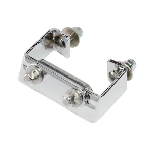 Butt Plate- Classic - Slingerland style CHROME