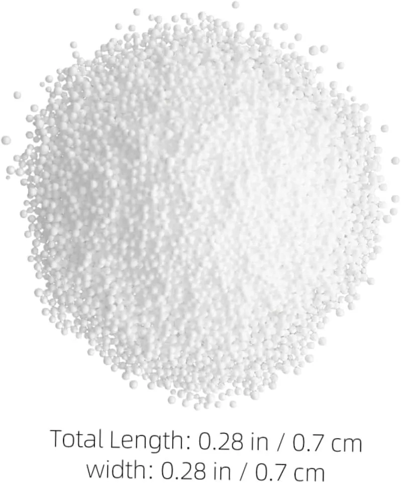 Cabilock 1 Pack Bean Bag Fillers Soft Shredded Particles for Sofa Dog Bed Filling for Crafts Decor Safe Materials for Comfortable Use