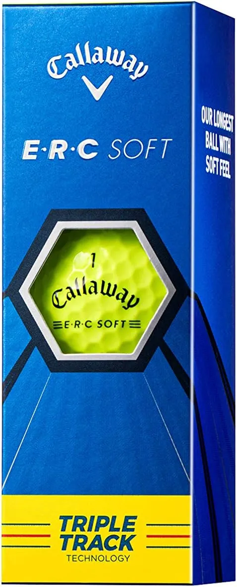 Callaway E R C Soft Triple Track Golf Ball