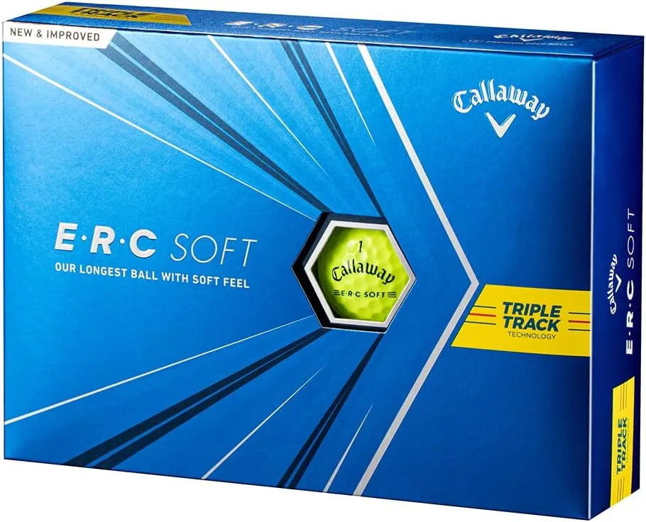 Callaway E R C Soft Triple Track Golf Ball