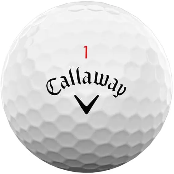 Callaway Golf Chrome Soft X Golf Balls (Triple Track (Yellow)