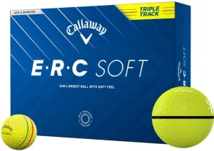 Callaway Golf ERC Soft Yellow Triple Track AlignXL Golf Balls - 2025 Model