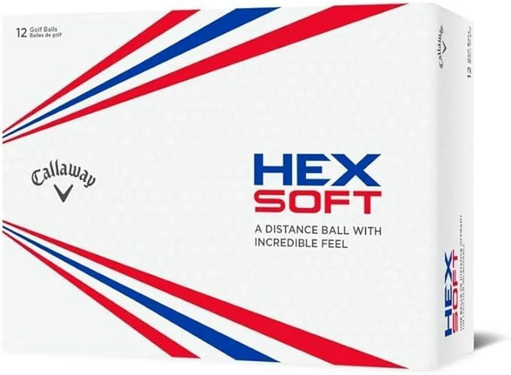 Callaway Hex Soft Golf Balls (One Dozen) White