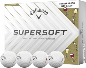 Callaway Golf Supersoft Golf Balls (2025, Cheers)
