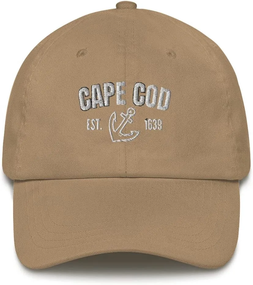 Cape Cod Hats for Men | Boston Hats for Men - Classic Dad Hat - Fun Design