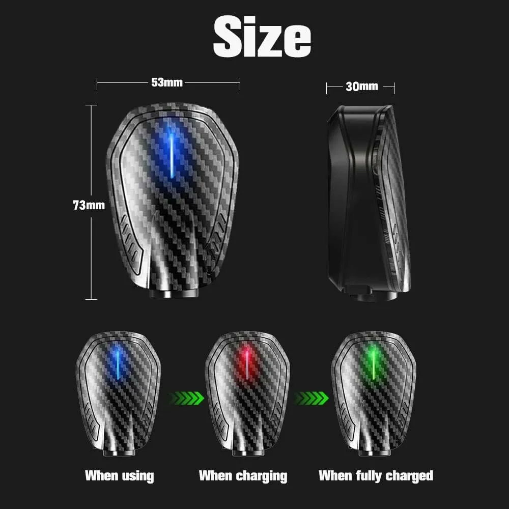 Car Door Lights,2Pcs Car Door LED Logo Projector Lights,Rechargeable Wireless Car Door Step Courtesy Welcome Lights Shadow Ghost Lights Fit for All Cars (Including 6 Pairs Logo Slides)