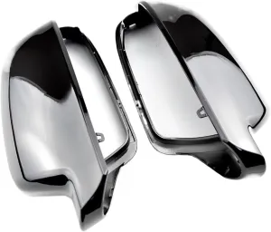 Car Mirror Cover Compatible with A3 8P A4 A5 B8 B8.5 Q3 A6 C6 4F S6 Signal Light Protection Cover SQ3 Rearview Mirror Cover A8 D3 8K (Color : Bright Black-B8.5), liuz8819himing