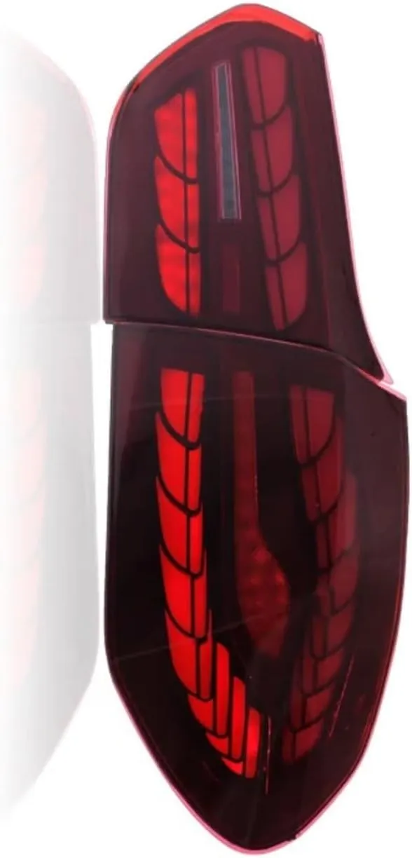 Car Rear Tail Light Compatible with 1 Series F52 2016 2017 2018 2019 2020 2021 2022 Car Taillight Assembly Reverse Running Lights Trailer Lamps Turning Signal(Smoked)