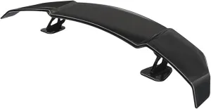 Car Spoiler for Daewoo Nexia (KLETN, Facelift 2008) 2008 2009 2010 2011 2012 2013, Rear Boot Trunk Spoiler Quick Installation Saves Fuel Consumption Car Accessories,Bright Black