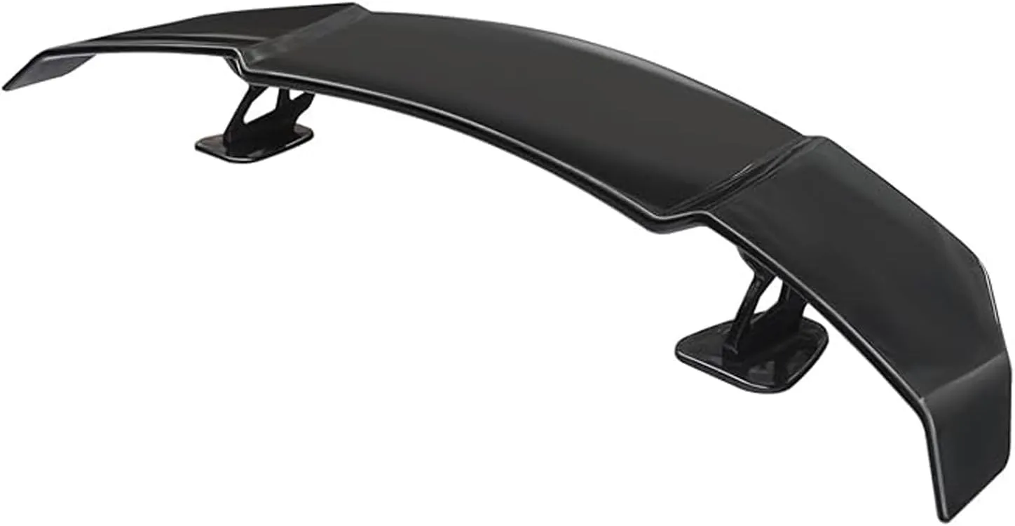 Car Spoiler for Daewoo Nexia (KLETN, Facelift 2008) 2008 2009 2010 2011 2012 2013, Rear Boot Trunk Spoiler Quick Installation Saves Fuel Consumption Car Accessories,Bright Black