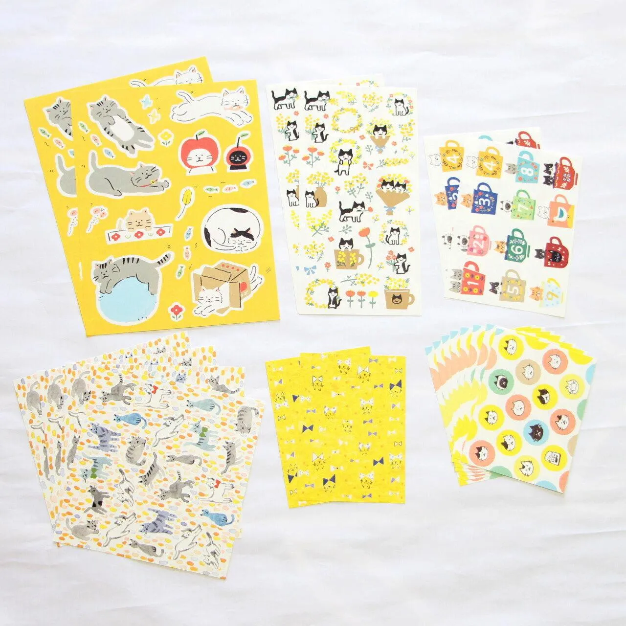Cats Assorted Letter Set