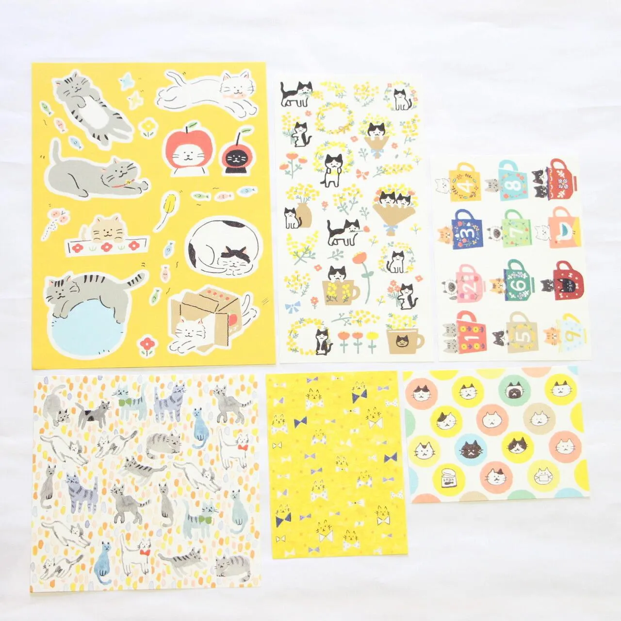 Cats Assorted Letter Set