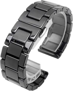 Ceramic Watch Strap Quick Release Bracelet 18mm 20mm 22mm Suitable for All Brands Of Watches Unisex Replacement Wristbands