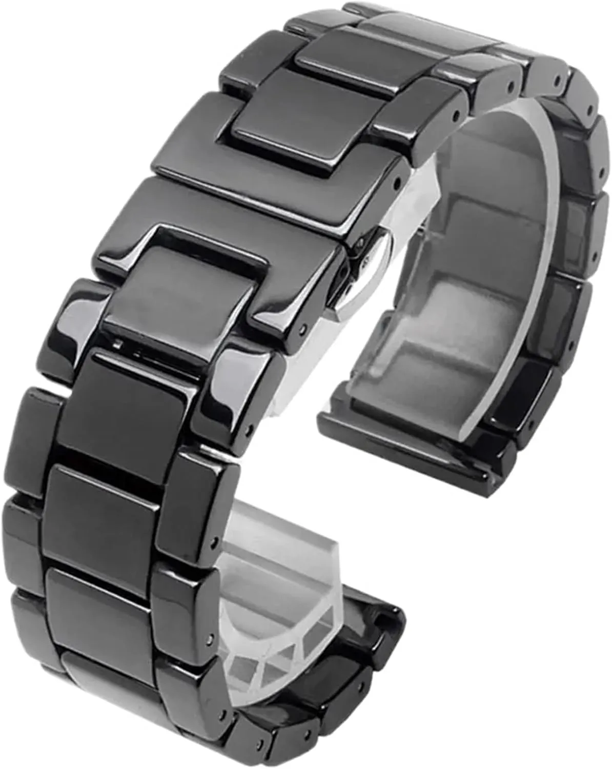 Ceramic Watch Strap Quick Release Bracelet 18mm 20mm 22mm Suitable for All Brands Of Watches Unisex Replacement Wristbands